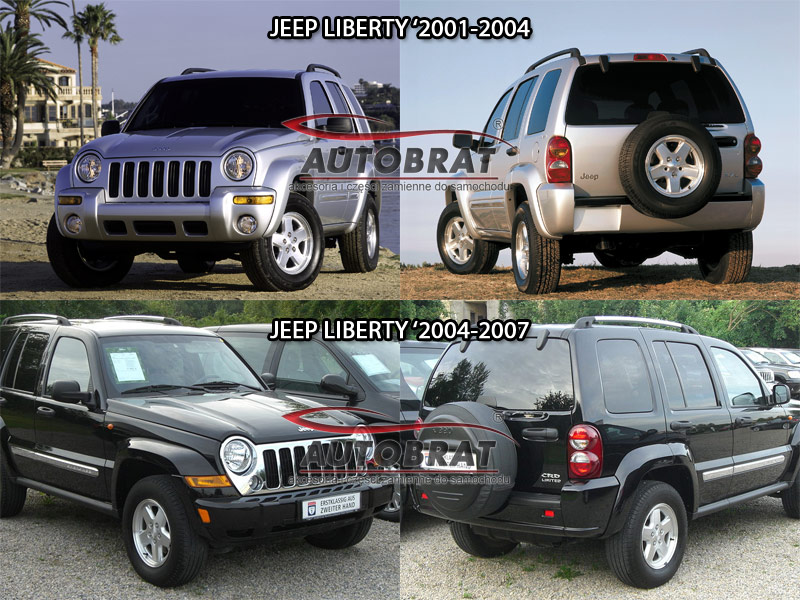 Części zamienne i akcesoria do Jeep Liberty '20012007