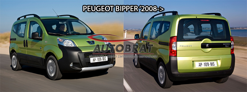 Części zamienne i akcesoria do Peugeot Bipper '2008do