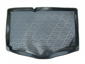 Wykładzina bagażnika Citroen C3 '2001-2009 (hatchback) L.Locker (czarna, gumowa)