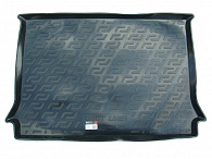 Wykładzina bagażnika Peugeot Partner '1996-2008 (pasażerska wersja) L.Locker (czarna, plastikowa)