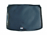 Wykładzina bagażnika Peugeot 307 '2001-2008 (hatchback) L.Locker (czarna, plastikowa)