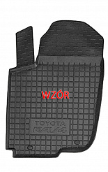 Dywaniki samochodowe Seat Leon '2012-2020 (tylko dla kierowcy) Avto-Gumm (czarne)