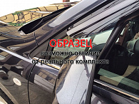 Owiewki szyb bocznych Mitsubishi Pajero '2006-> (5-drzwiowy, klejone) Lavita