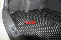 Wykładzina bagażnika Audi A4 (B7) '2004-2007 (sedan) Element (czarna, poliuretanowa)