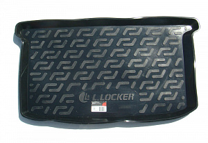 Wykładzina bagażnika Geely GC2 (LC) '2011-> (hatchback) L.Locker (czarna, plastikowa)