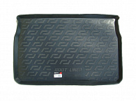 Wykładzina bagażnika Peugeot 208 '2012-2019 (hatchback) L.Locker (czarna, gumowa)