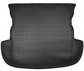 Wykładzina bagażnika Mitsubishi Outlander '2012-> (bez organizera) Norplast (czarna, plastikowa)