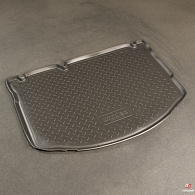 Wykładzina bagażnika Citroen C3 '2009-2016 (hatchback) Norplast (czarna, plastikowa)