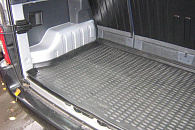 Wykładzina bagażnika Peugeot Partner '1996-2008 (pasażerska wersja) Novline-Autofamily (czarna, poliuretanowa)