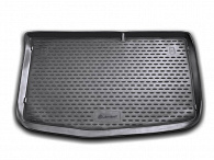 Wykładzina bagażnika Hyundai i20 '2008-2014 (hatchback) Novline-Autofamily (czarna, poliuretanowa)