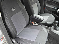 Pokrowce na siedzenia miarowe Volkswagen Caddy '2010-2020 (1+1, wykonanie Vip) Auto-Union