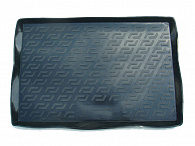 Wykładzina bagażnika Peugeot Partner '2008-2018 (pasażerska wersja) L.Locker (czarna, plastikowa)