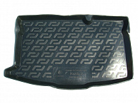 Wykładzina bagażnika Mazda 2 '2007-2014 (hatchback) L.Locker (czarna, plastikowa)