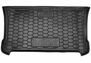 Wykładzina bagażnika Smart ForTwo '2014-> Avto-Gumm (czarna, poliuretanowa)