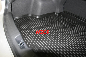 Wykładzina bagażnika Alfa Romeo MiTo '2008-> Element (czarna, poliuretanowa)