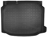 Wykładzina bagażnika Seat Leon '2012-2020 (hatchback) Norplast (czarna, poliuretanowa)