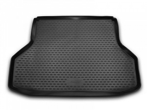 Wykładzina bagażnika Daewoo Gentra '2013-> (sedan) Novline-Autofamily (czarna, poliuretanowa)