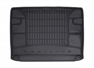 Wykładzina bagażnika Citroen DS5 '2011-> (hatchback, bez subwoofera) Frogum (czarna, gumowa)