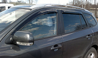 Owiewki szyb bocznych Hyundai Santa Fe '2006-2012 (klejone) Sim
