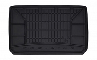 Wykładzina bagażnika Renault Captur '2013-2019 (górna podłoga) Frogum (czarna, gumowa)