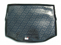 Wykładzina bagażnika Toyota RAV4 '2013-2019 (z pełnowymiarowym kołem zapasowym) L.Locker (czarna, plastikowa)