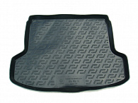 Wykładzina bagażnika KIA Rio '2005-2011 (sedan) L.Locker (czarna, gumowa)