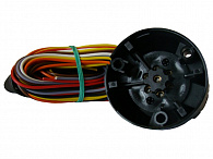 Wiązka elektryczna haka holowniczego 7-PIN (gniazdo plastikowe) AUTO-HAK