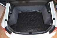 Wykładzina bagażnika Skoda Rapid '2012-> (sedan) L.Locker (czarna, plastikowa)