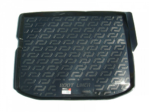 Wykładzina bagażnika Citroen C4 Aircross '2012-> L.Locker (czarna, plastikowa)