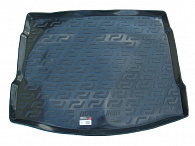 Wykładzina bagażnika Nissan Qashqai '2007-2014 L.Locker (czarna, plastikowa)