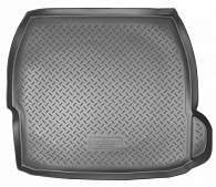 Wykładzina bagażnika Volvo S80 '2006-> (sedan) Norplast (czarna, poliuretanowa)