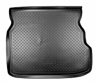 Wykładzina bagażnika Geely CK (CK2) '2005-> (sedan) Norplast (czarna, plastikowa)