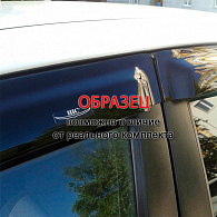 Owiewki szyb bocznych ZAZ Forza '2011-> (hatchback, klejone) HIC