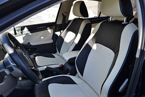 Pokrowce na siedzenia miarowe Suzuki SX4 '2013-> (wykonanie Elite) Auto-Union