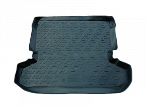 Wykładzina bagażnika Mitsubishi Pajero '2006-> (5-drzwiowy) L.Locker (czarna, plastikowa)
