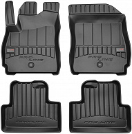 Dywaniki samochodowe Chevrolet Orlando '2010-> (3D, 1 i 2 rzędy) Frogum (czarne)
