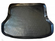 Wykładzina bagażnika Nissan Tiida '2007-> (sedan) L.Locker (czarna, gumowa)