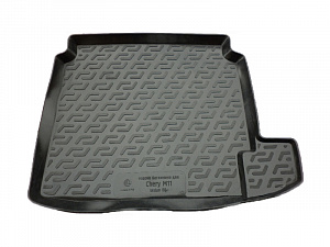 Wykładzina bagażnika Chery M11 (A3) '2008-> (sedan) L.Locker (czarna, plastikowa)
