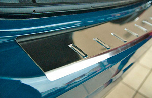 Nakładka na zderzak Lexus GS '2005-2012 (z zagięciem, stal, Seria 4.0) Alufrost