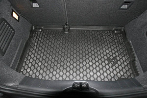 Wykładzina bagażnika Citroen DS3 '2009-2019 (hatchback) Novline-Autofamily (czarna, poliuretanowa)