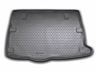 Wykładzina bagażnika Hyundai Veloster '2011-> (hatchback) Novline-Autofamily (czarna, poliuretanowa)