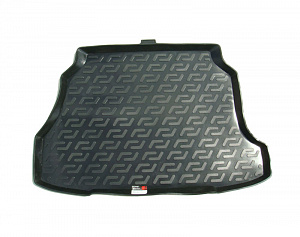 Wykładzina bagażnika Chery A13 (Bonus) '2008-> (hatchback) L.Locker (czarna, gumowa)