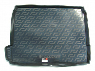 Wykładzina bagażnika Citroen C4 '2010-2020 (hatchback) L.Locker (czarna, plastikowa)