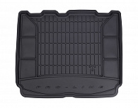 Wykładzina bagażnika Ford Kuga '2013-2019 (z pełnowymiarowym kołem zapasowym) Frogum (czarna, gumowa)