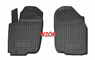 Dywaniki samochodowe MG 3 Cross '2011-> (przednie) Avto-Gumm (czarne)