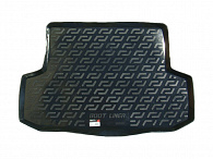 Wykładzina bagażnika ZAZ Vida '2012-> (sedan) L.Locker (czarna, plastikowa)