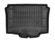 Wykładzina bagażnika Seat Ibiza '2008-2017 (hatchback, 3 albo 5 drzwi) Frogum (czarna, gumowa)