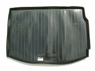 Wykładzina bagażnika Renault Megane '2008-2016 (hatchback) L.Locker (czarna, plastikowa)