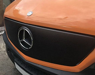 Osłona zimowa dla Mercedes-Benz Sprinter (W906) '2013-2018 (górna kratka) matowa FLY