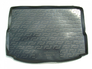 Wykładzina bagażnika Subaru XV '2011-2017 (hatchback) L.Locker (czarna, gumowa)